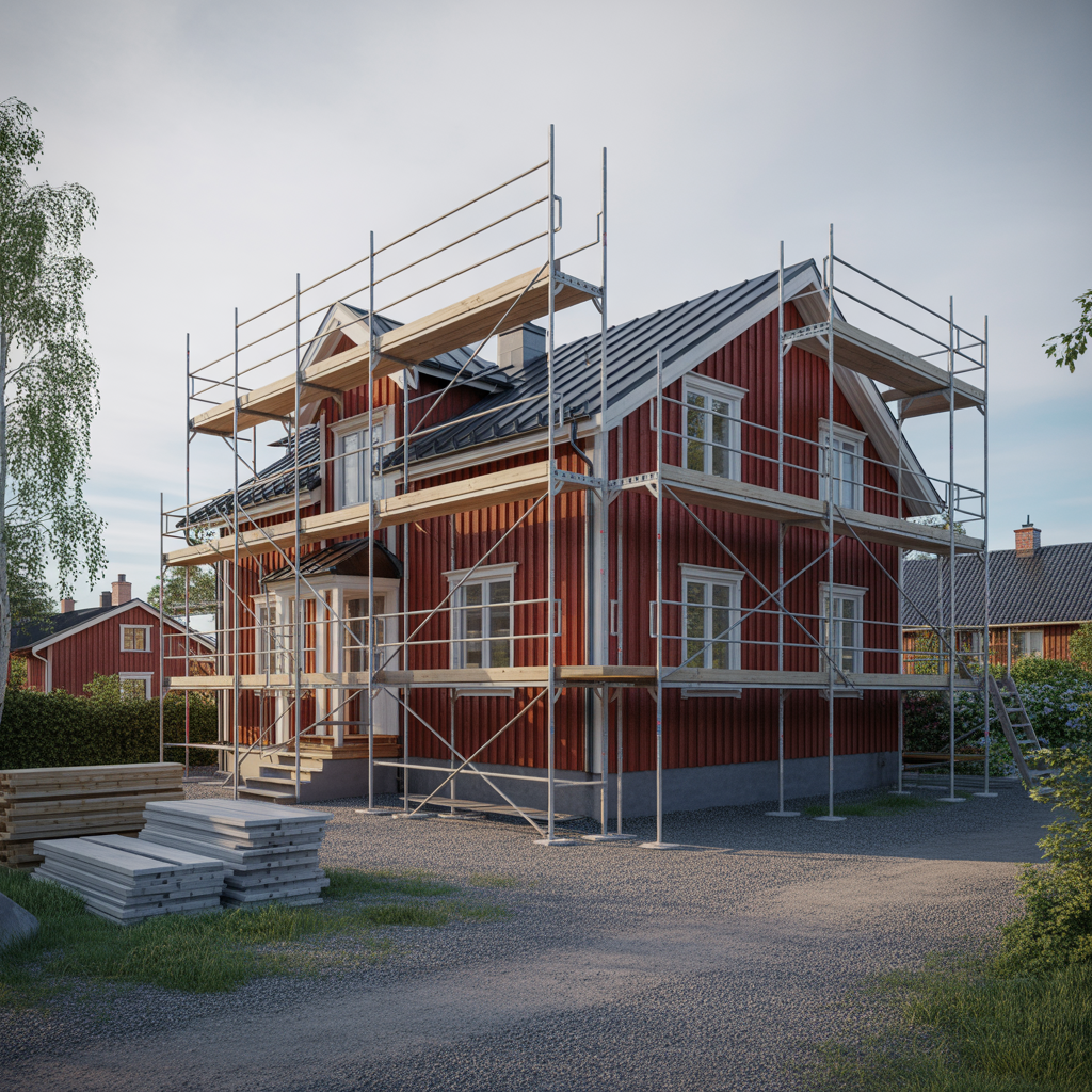 hyra byggstallning 2025 kostnad krav och sakerhet