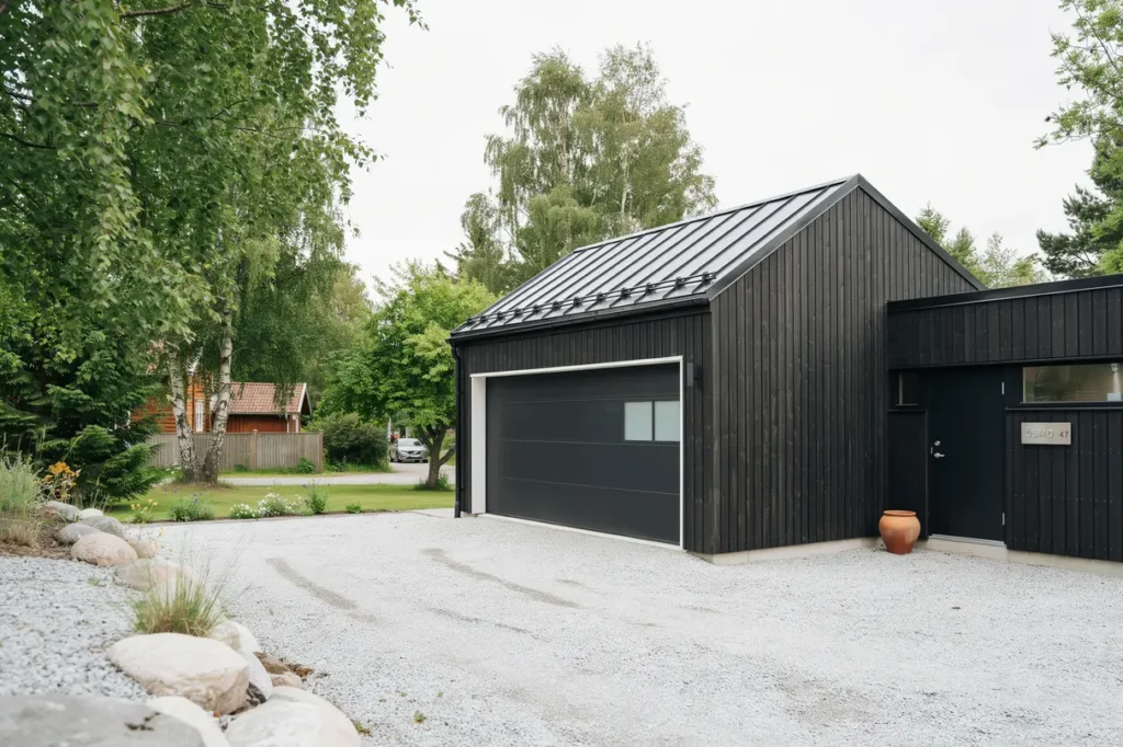 uppf rande av garage med f rr dsdel i smo nyn shamn