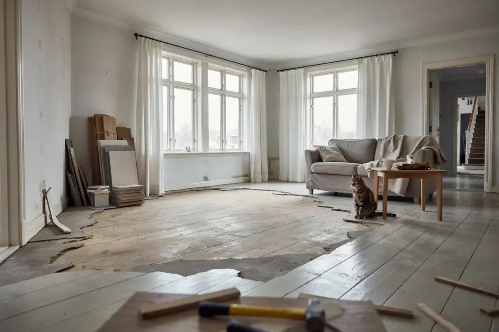 byta golv i villa guide till materialval underlag och vanliga misstag att undvika