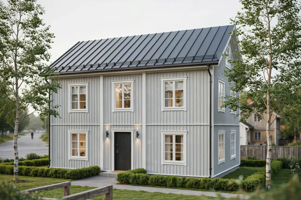 byte av yttertak och taks kerhet p villa i smo